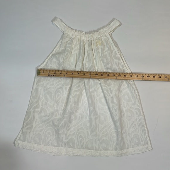 Roller Rabbit Top Blouse S White 100% Cotton EUC Like New - Picture 6 of 11